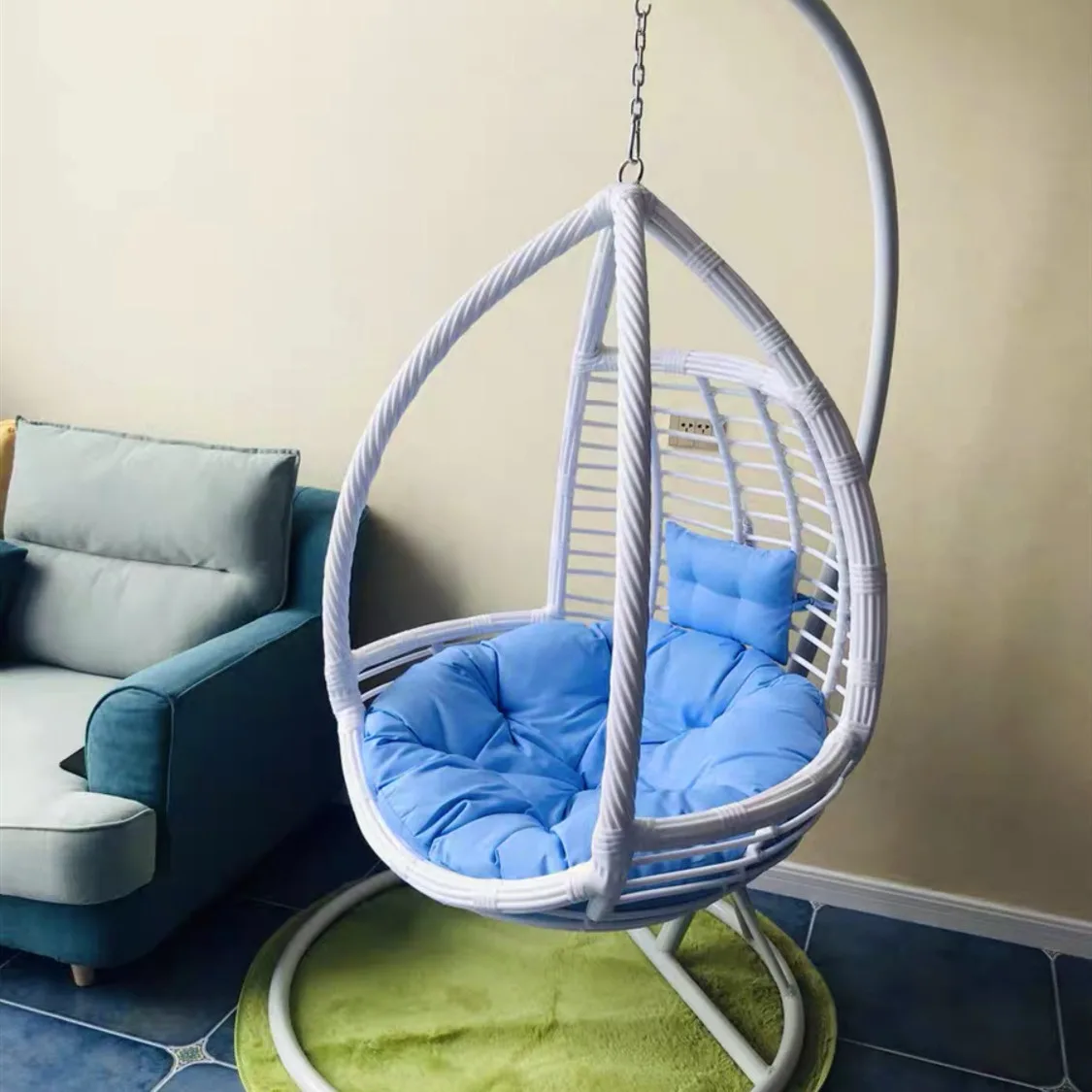 Spider Plant Hanging - Hängesessel aus Rattan, Heim-Hängesessel, Innen- und