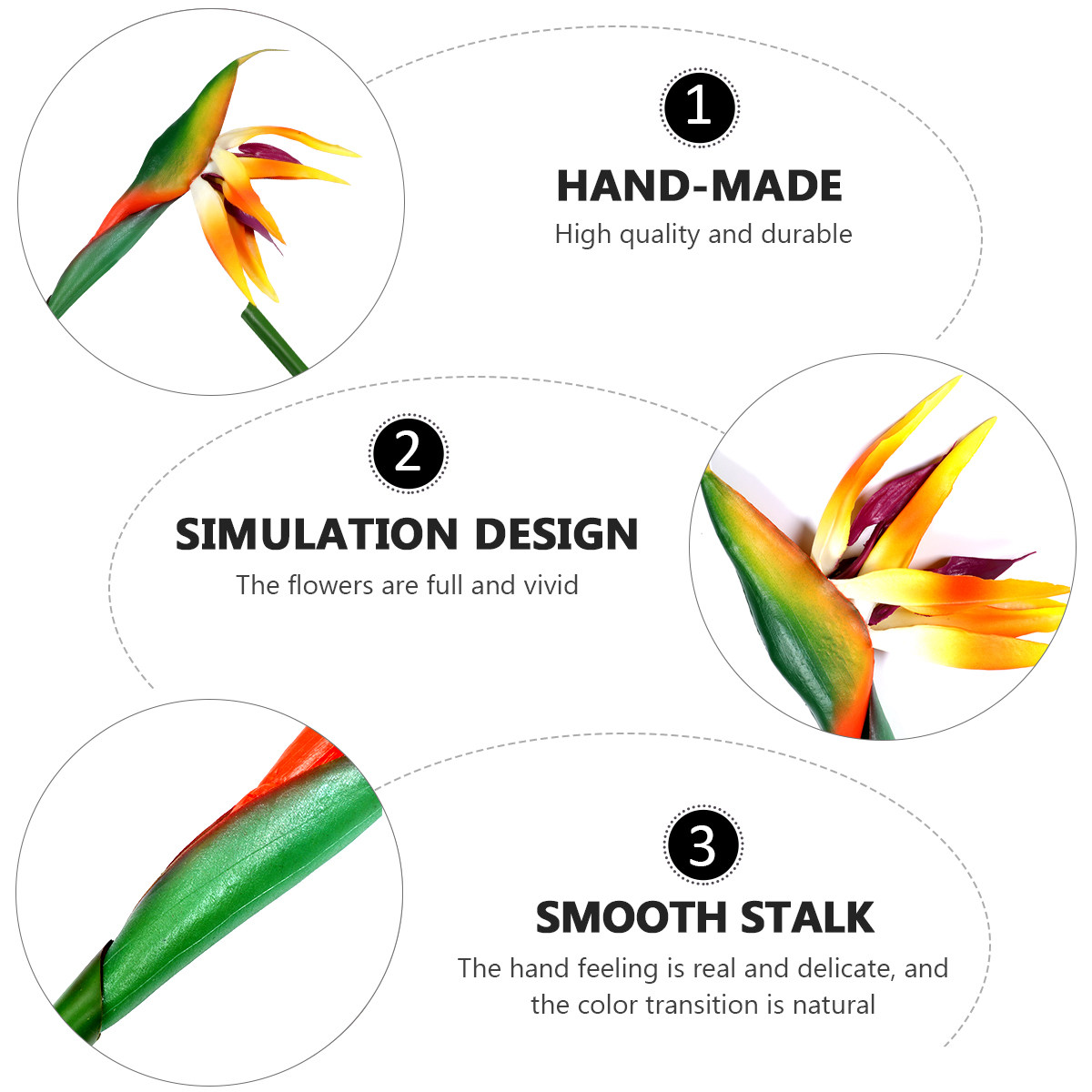 Künstliche Strelitzie-Blume (P – Bird Paradise Strelitzia Bewertung und Preis
