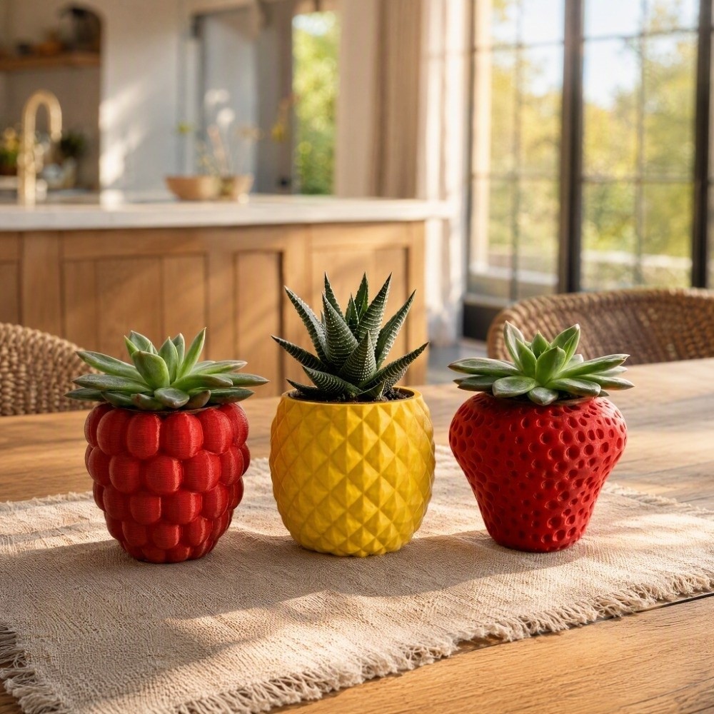 Kunststoff-Blumentopf mit 3D-D – Echeveria Succulent Bewertung und Preis