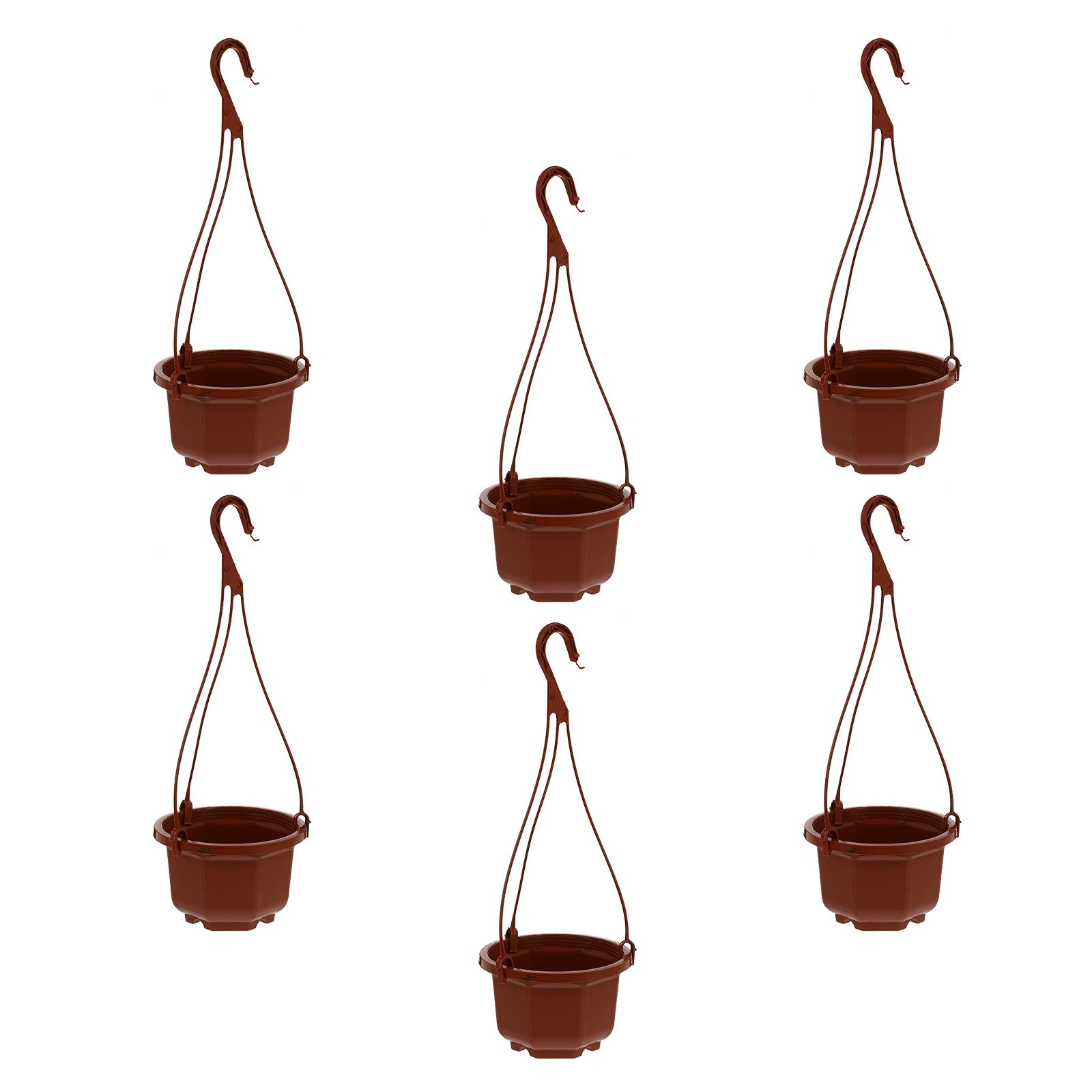 6er-Set Hängende Blumentöpfe a – Spider Plant Hanging Bewertung und Preis
